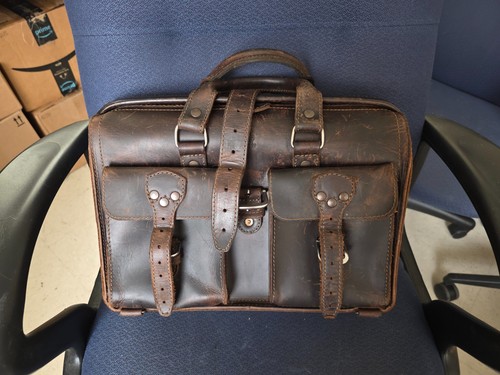 Saddleback leather dark - dark, coffee